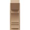 Ekena Millwork 7 1/2-in W x 12-in D x 20-in H Balboa Slat Rough Cedar Woodgrain TimberThane Outlooker, Primed Tan OUTUR075X12X20BOA24RCPR - alternate 3